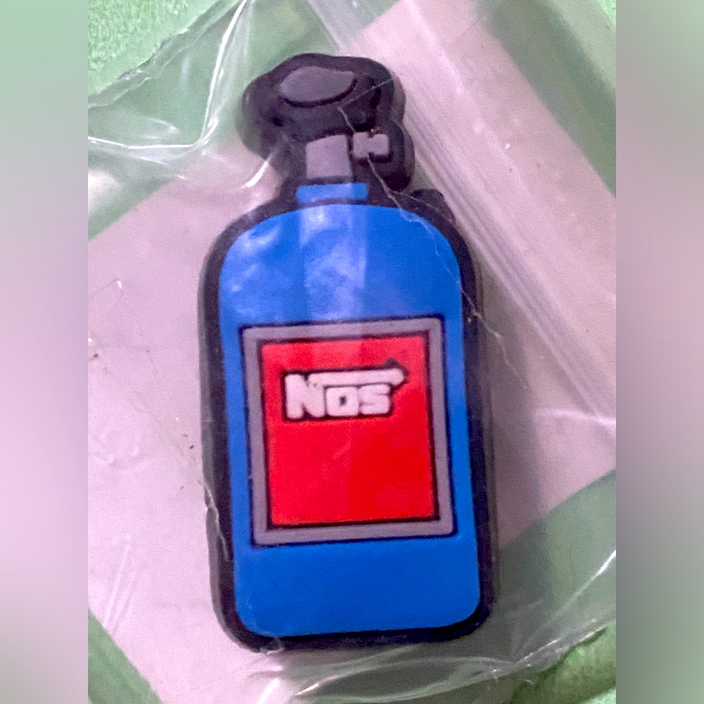 Nos Nitrous Oxide Tank For Car Races Crocs Shoe Charms